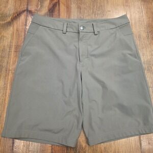 Lululemon Men's Commission Golf Shorts Olive Khaki - Sz 34